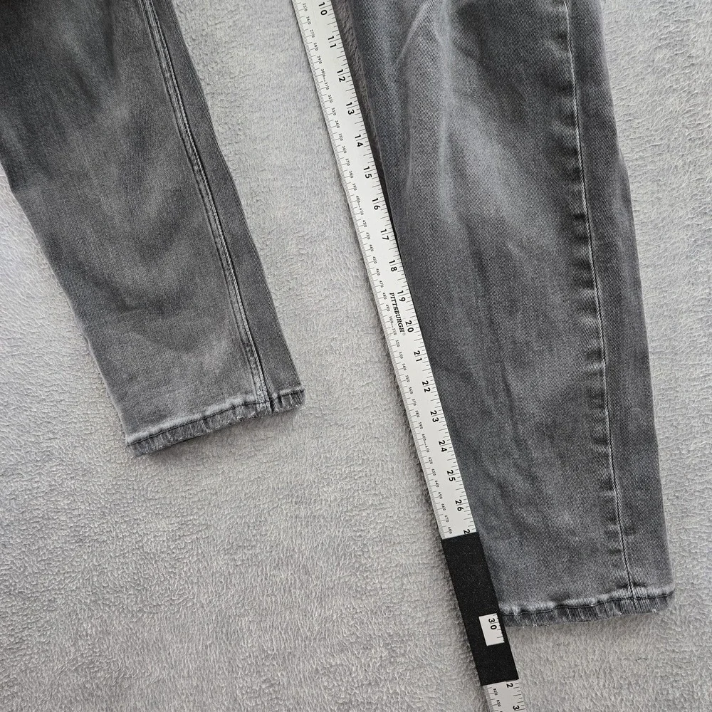Banana Republic Men Jeans 32X32 Gray Denim Straight Button 32